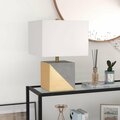 Henn & Hart Severin Gold-Dipped Concrete Table Lamp TL0029